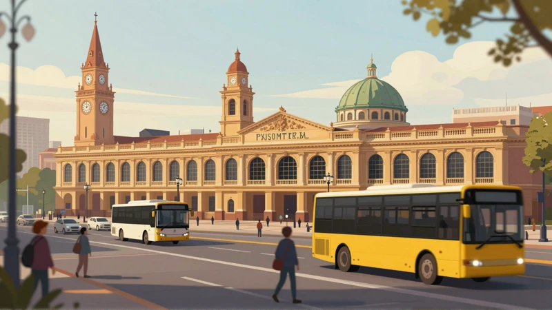 Viaje ilustrado, cálido y ligeramente borroso