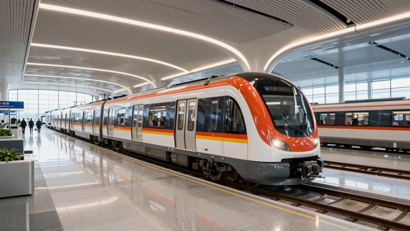 Arquitectura moderna y vibrante, luz dramática