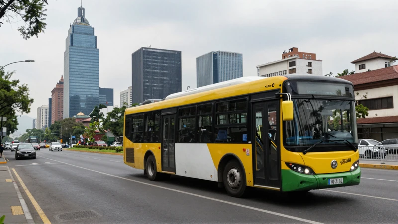 Transporte urbano vibrante en la Ciudad de México